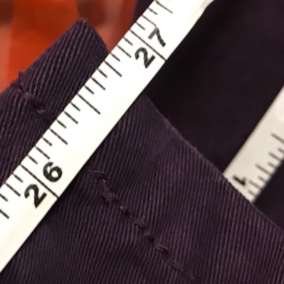 J Brand mid rise skinny leg jeans in aubergine - Picture 4 of 5